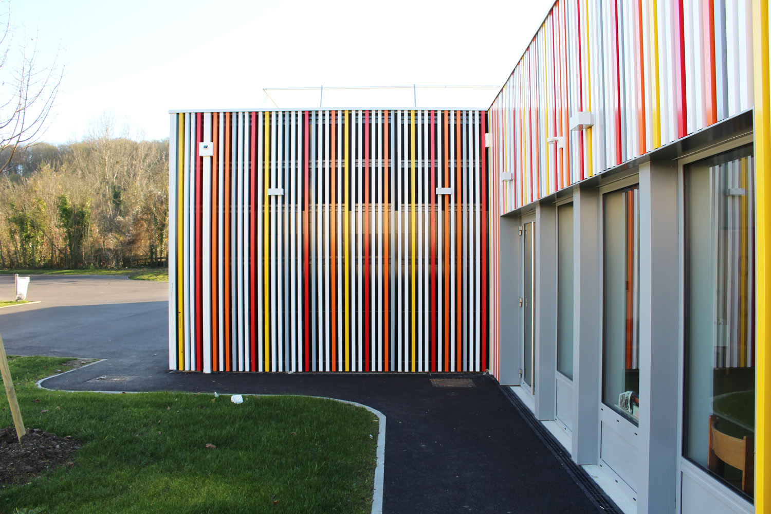 Atelier Prevost, architectes - extension de l'ecole la Fontaine Bleue a Beaumont sur Oise