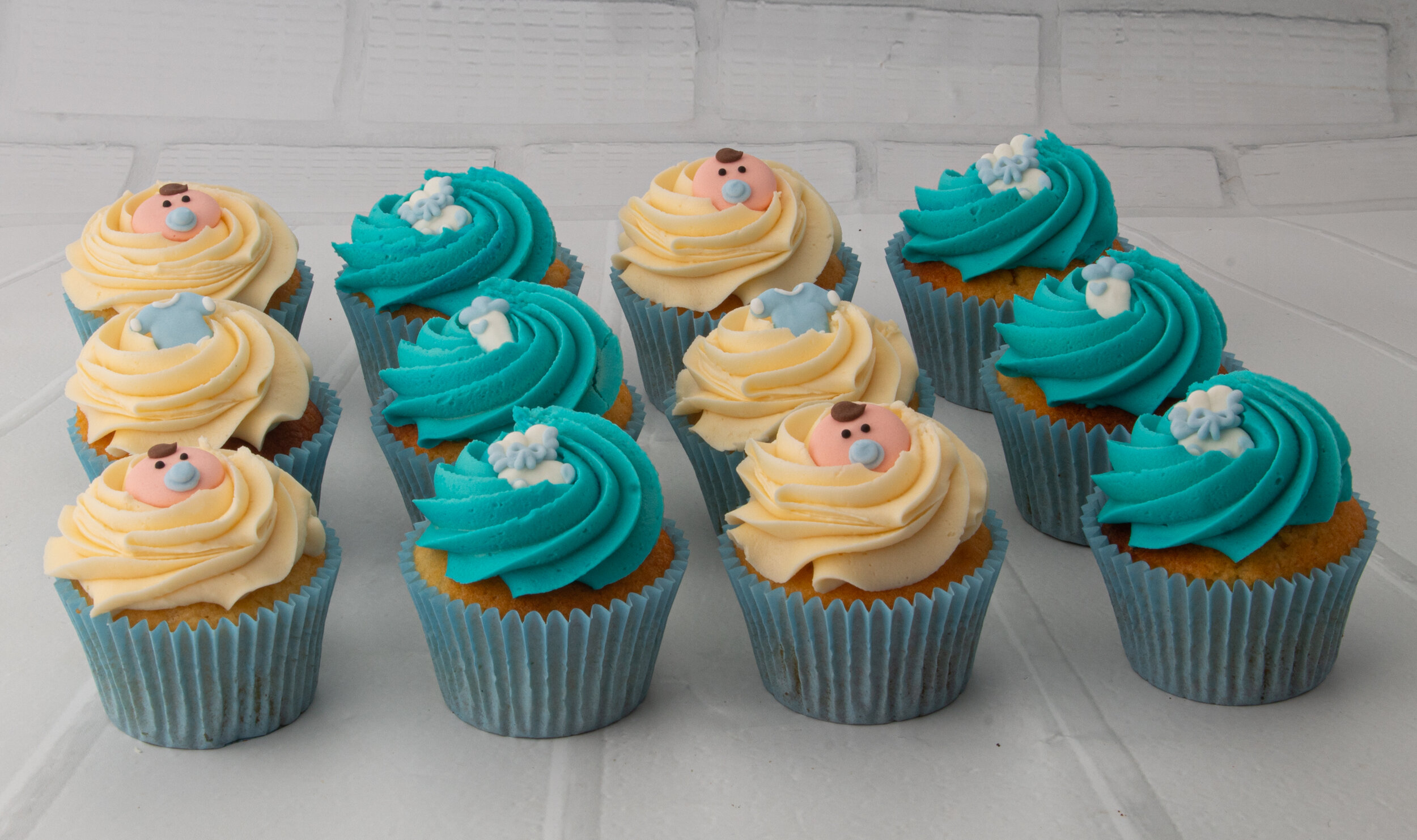 Baby Shower / Christening Cupcakes (Boy) — CupcakeStore.ie Baby Shower / Christening Cupcakes (Boy) — Cupcakestore.Ie