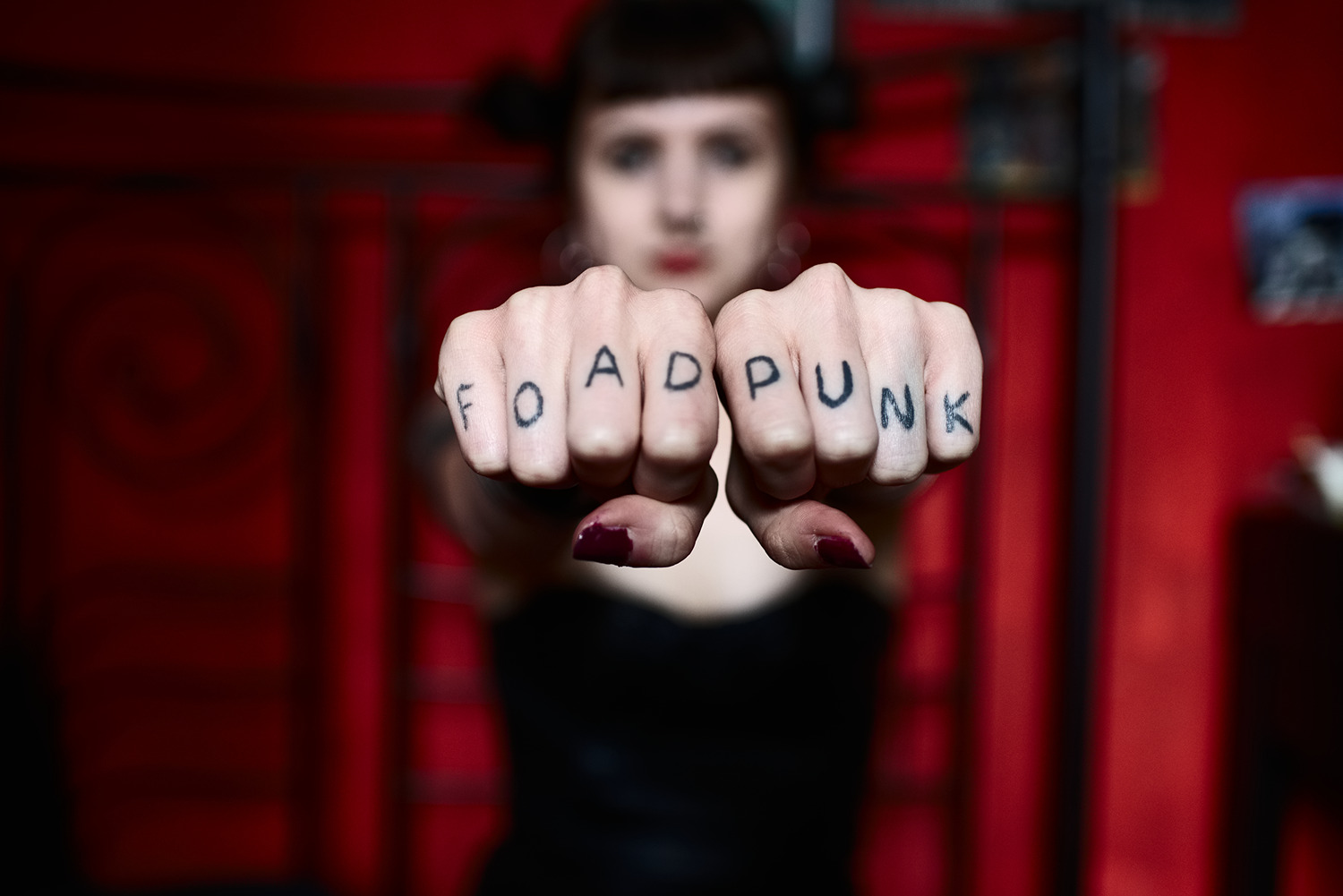 Iina in her bedroom, Berlin, 2016