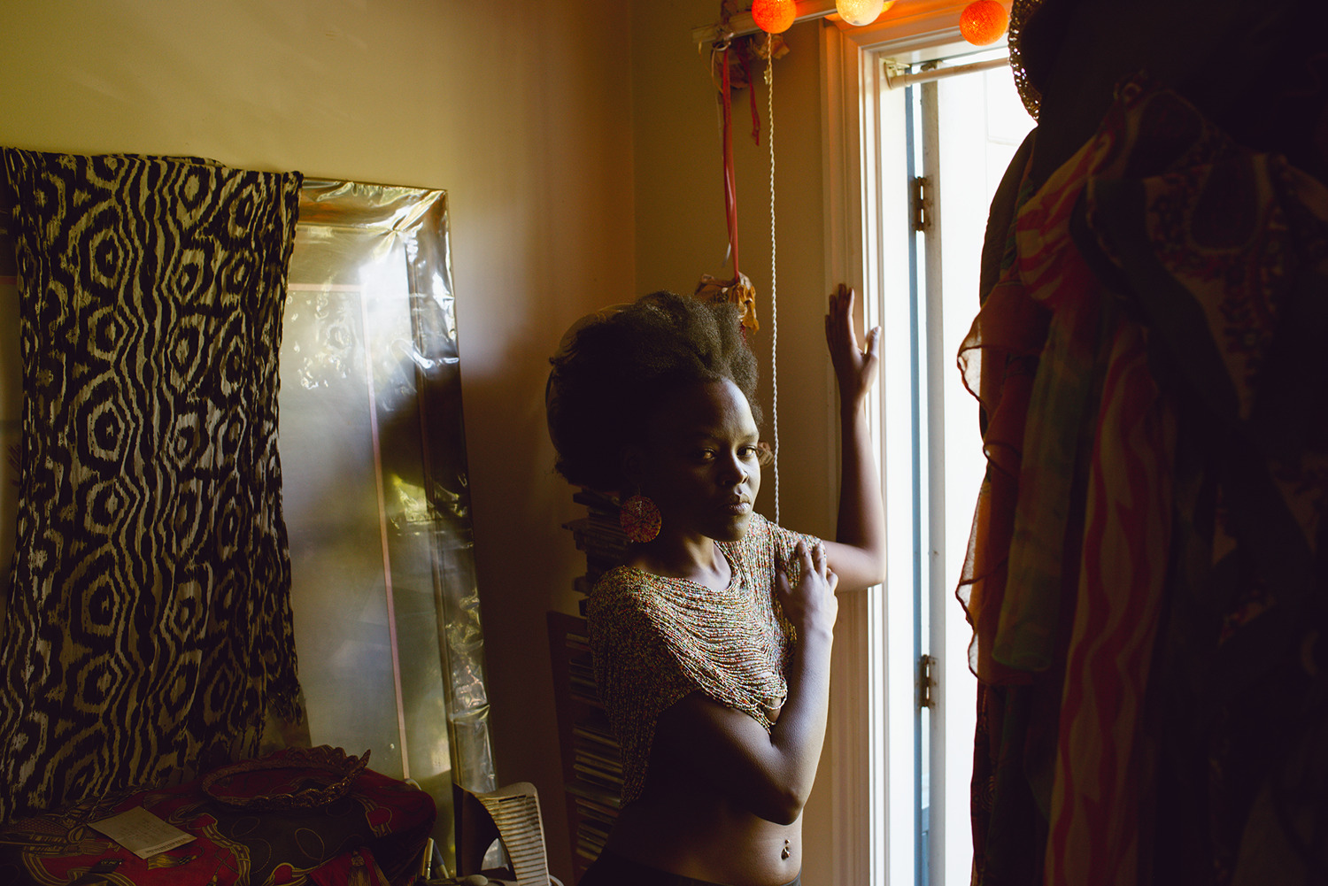 Quashani in her bedroom, Melbourne, 2018
