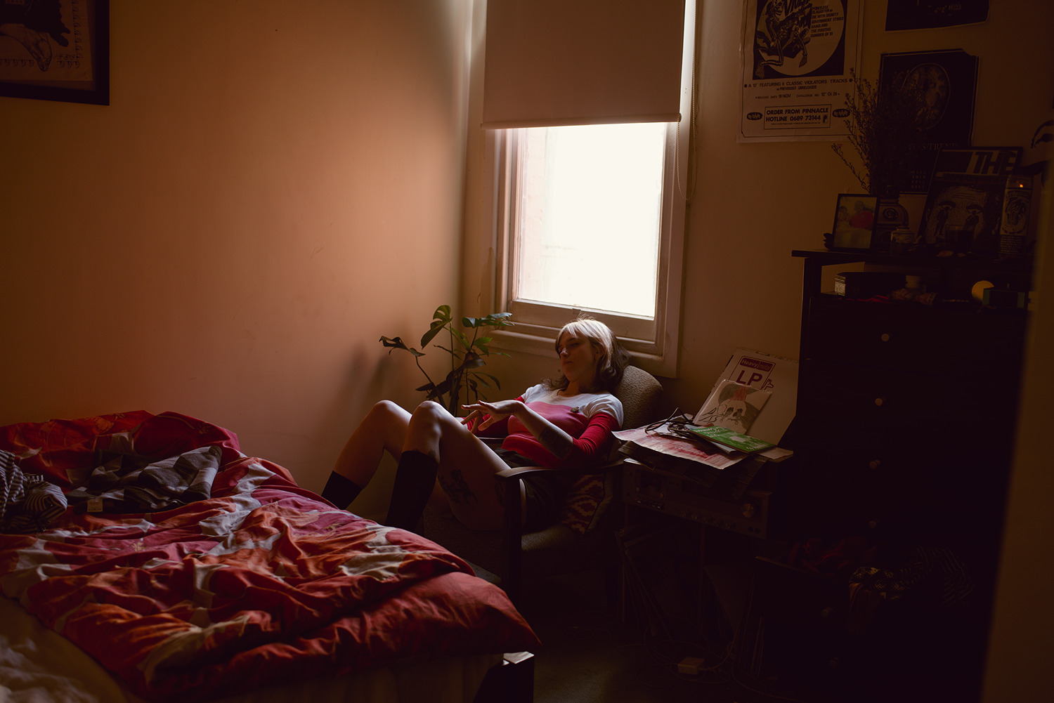 Lena in her bedroom, Melbourne, 2018