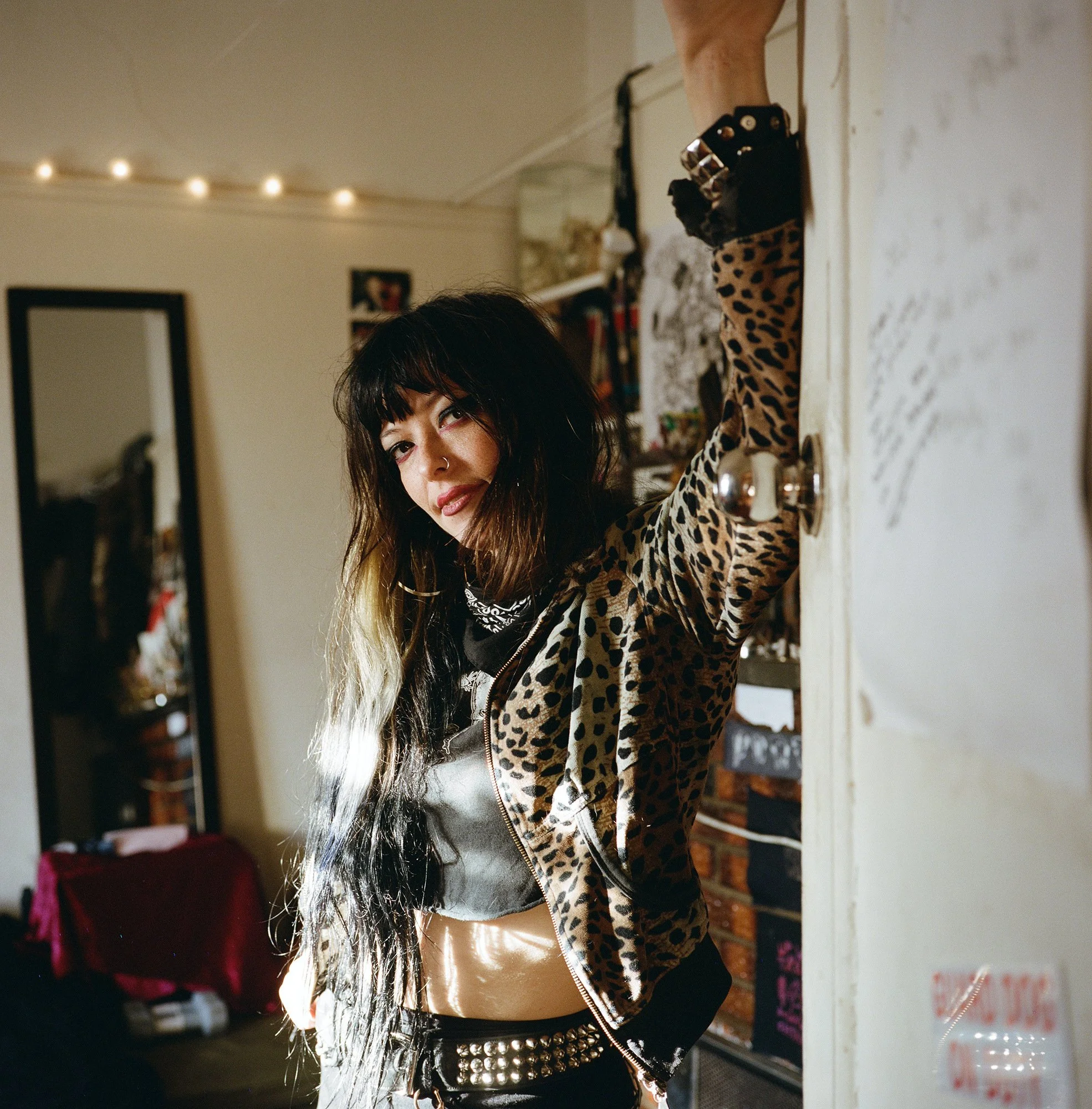 Nettle in her bedroom in Footscray