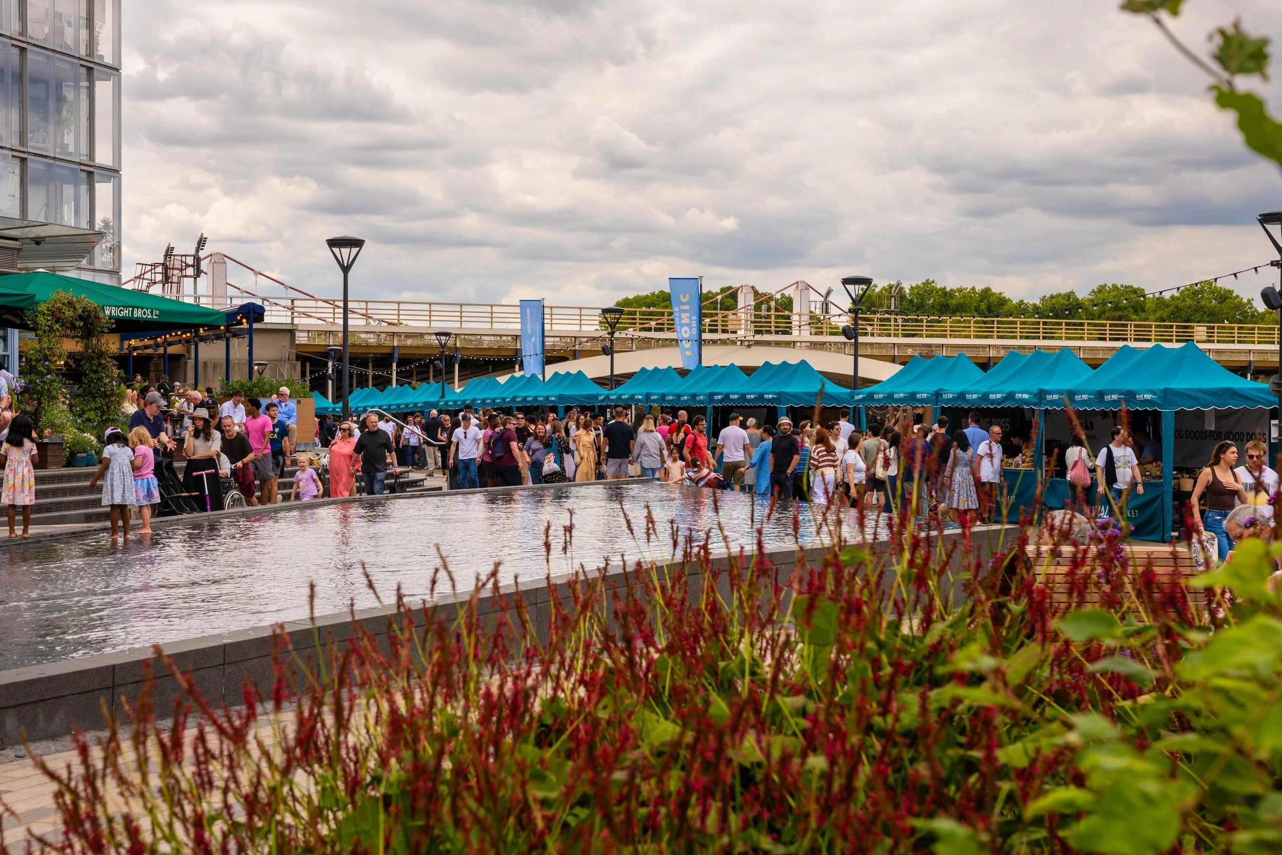 River Walk Market at Battersea Power Station 2025 - bank holiday weekend - credit Charlie Round Turner  (117).jpg