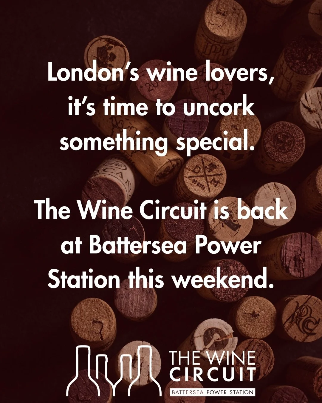 London&rsquo;s wine lovers, this is your sign to plan a visit to The Wine Circuit at @batterseapwrstn this weekend. With free entry and ticketed experiences, it&rsquo;s the perfect excuse to sip, learn and discover something new.

Raise a glass to a 