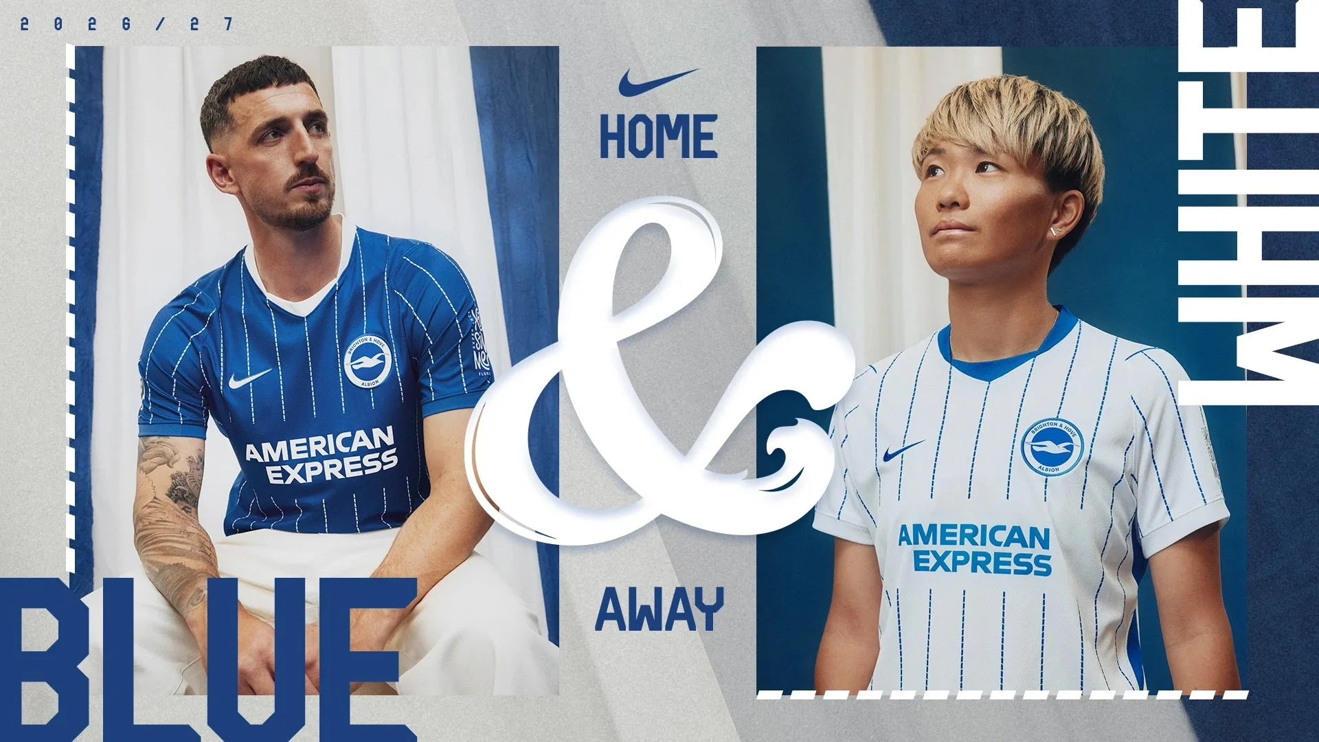  Gaffer work for the BHAFC 26/27 kit launch campaign.   Photography By Amy Maidment  Motion: Superlative  Poet: Aflo  Gaffer: Olly Hearsey 
