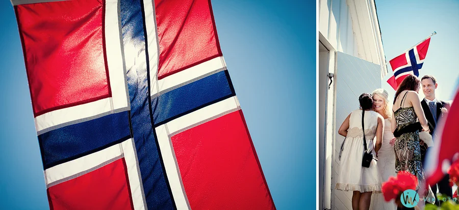 27 norske flagg vielse kirke