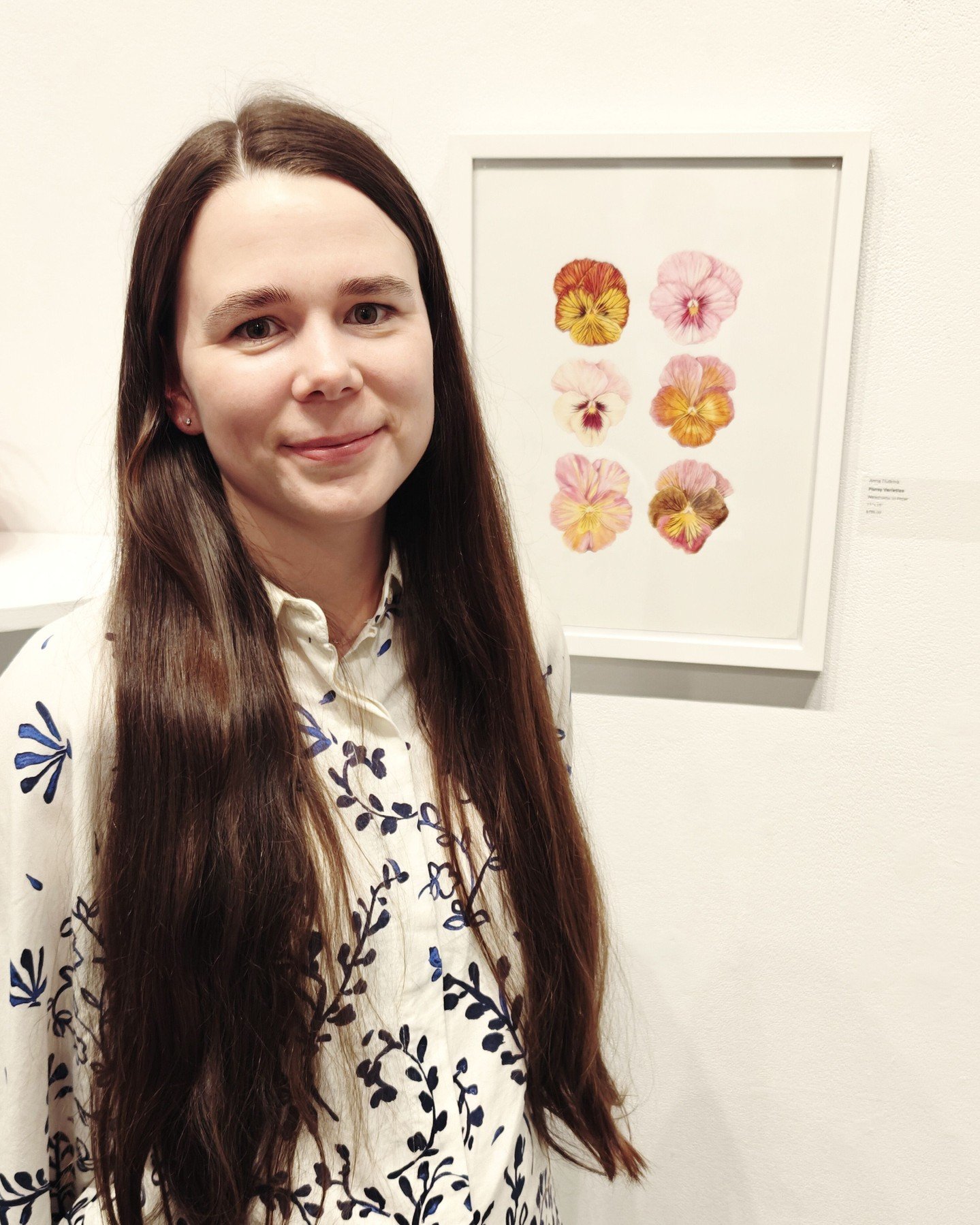 My Pansy Varieties painting is on show at @northvanarts Through the Garden Gates group exhibition until July 18, 2025 at CityScape Community ArtSpace.

If you're in the North Vancouver area, I&rsquo;d love for you to stop by and explore this lush, ga