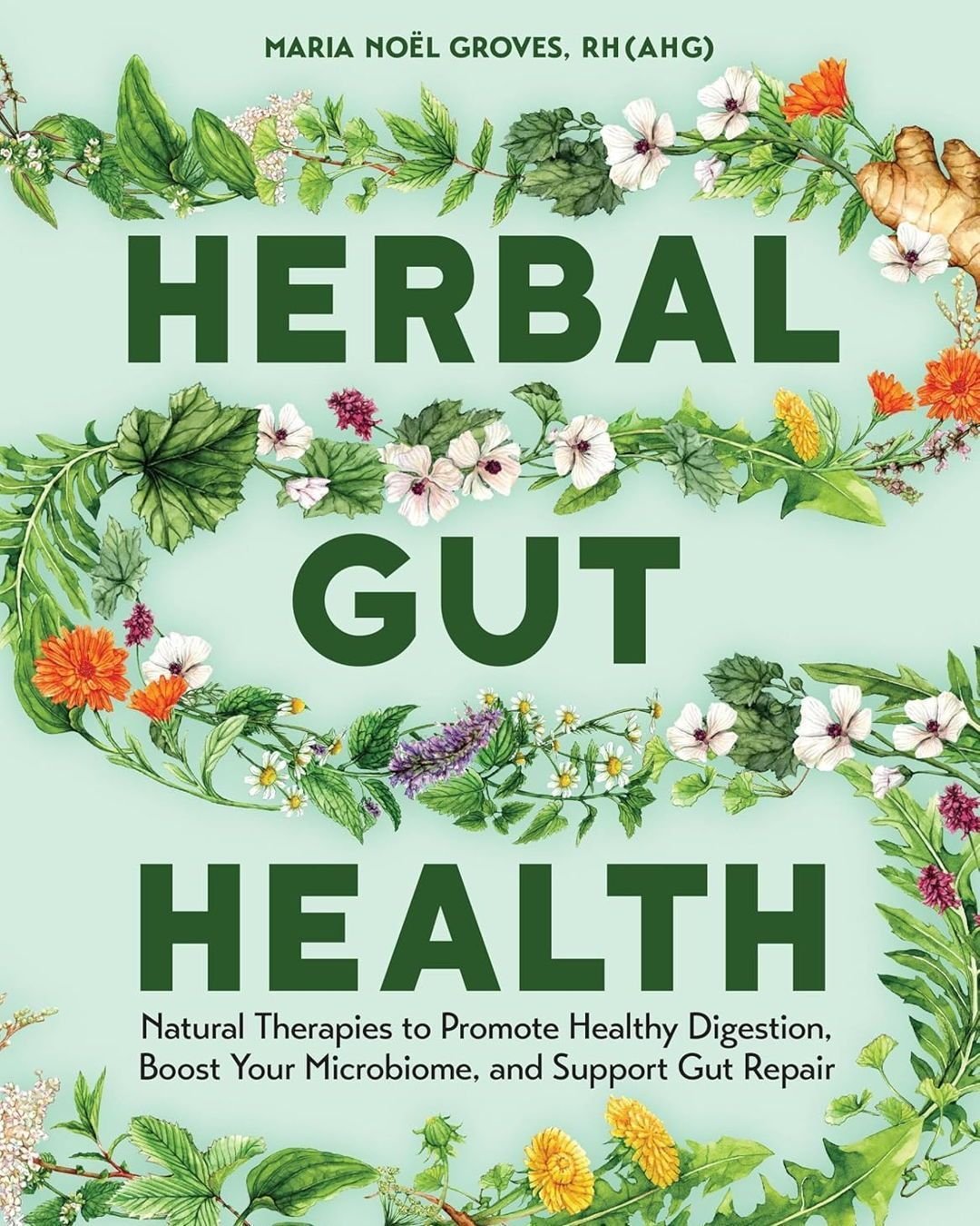 ✨ Exciting news! The book I illustrated, Herbal Gut Health by @marianoelgroves, is now available for preorder!🌿 I had the honor of illustrating this project, from the cover artwork to food charts, plant profiles, and chapter openers. Each piece was 