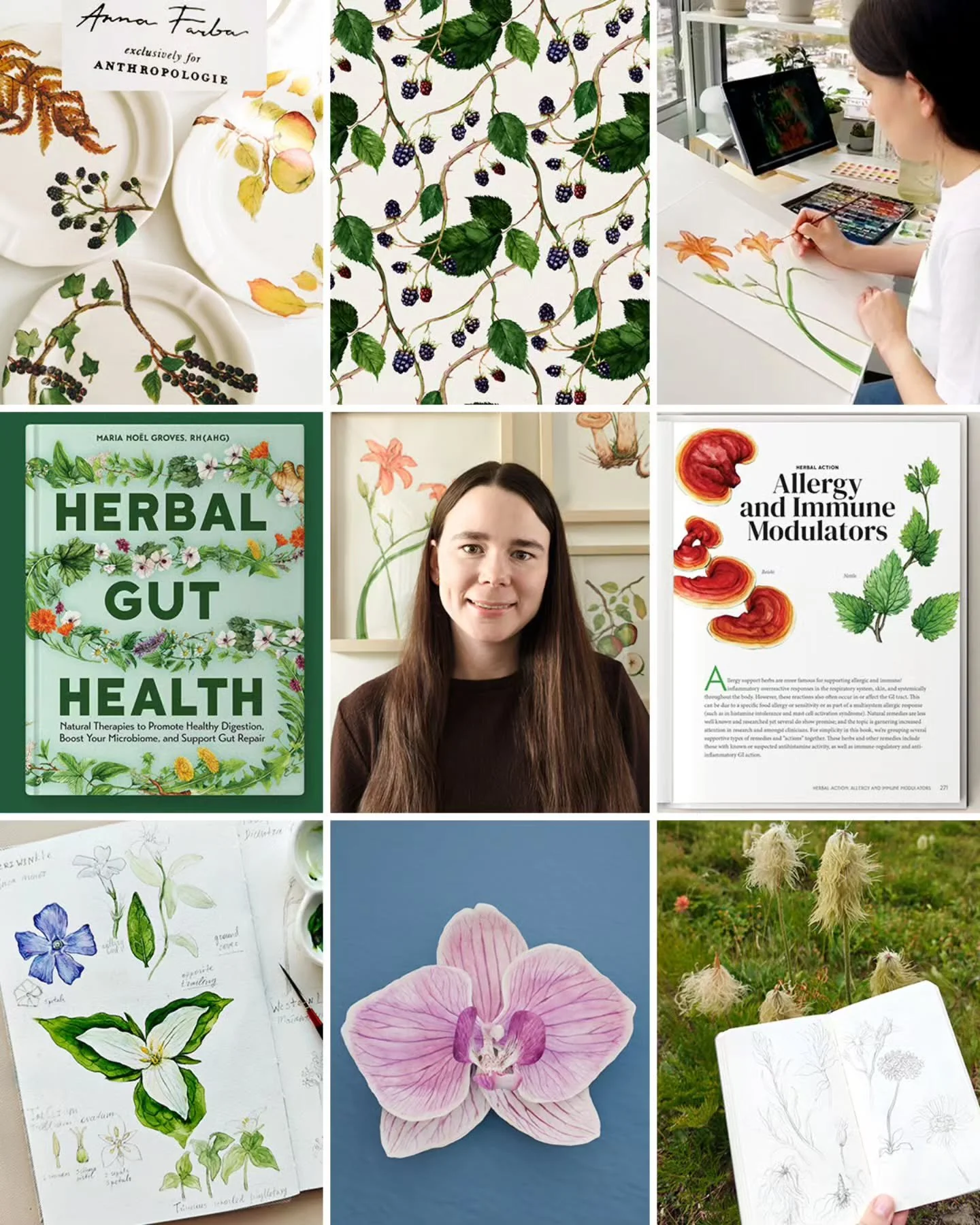 My #artvsartist2025 what an incredible year it has been! Thank you so much for following along ❤️ 
2025 marks a really cool milestone as this year my art has been chosen by Anthropologie Home. I worked on some cool projects this year that are not out