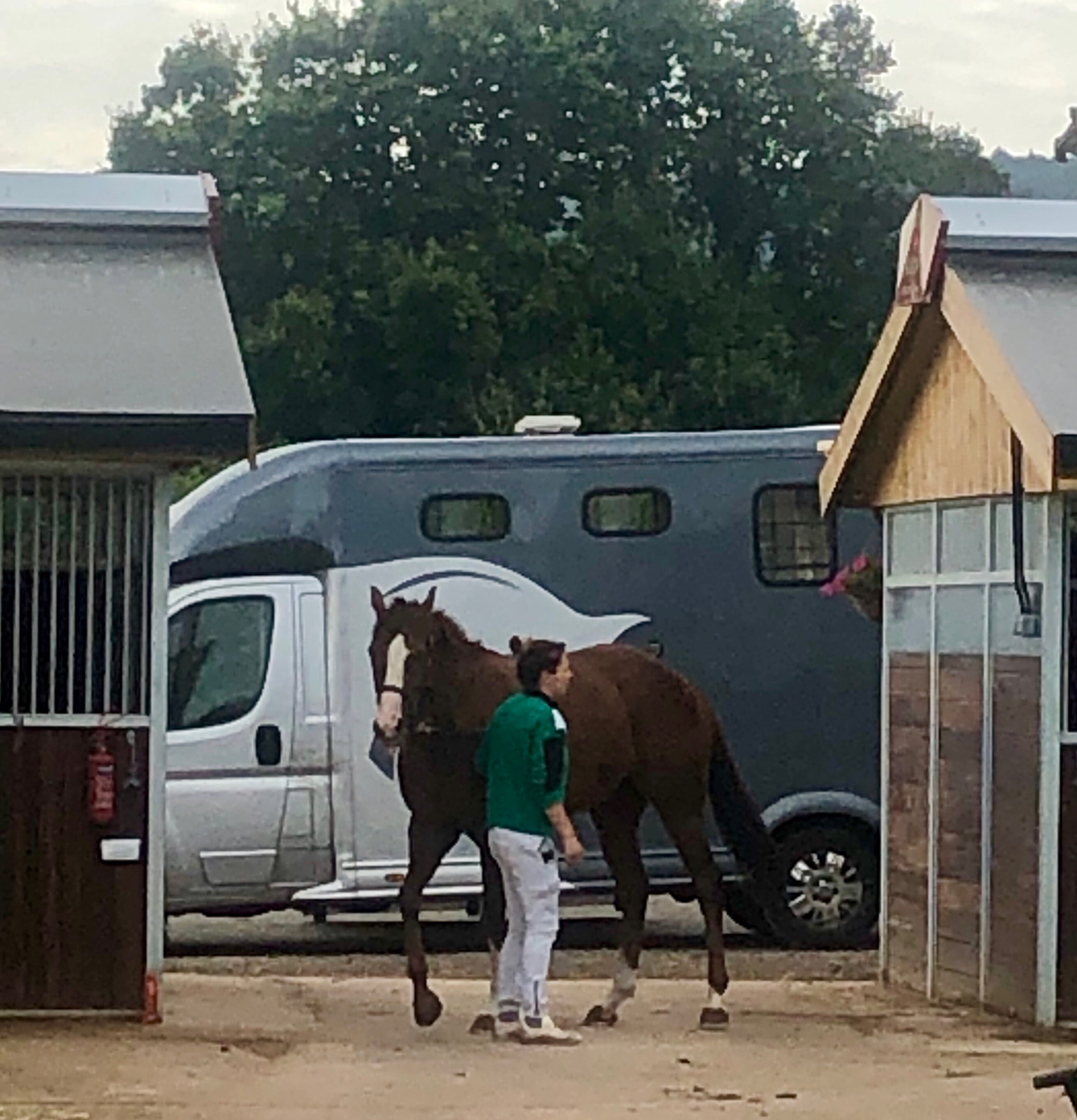 De Little Engine and Paige leaving for Brighton
