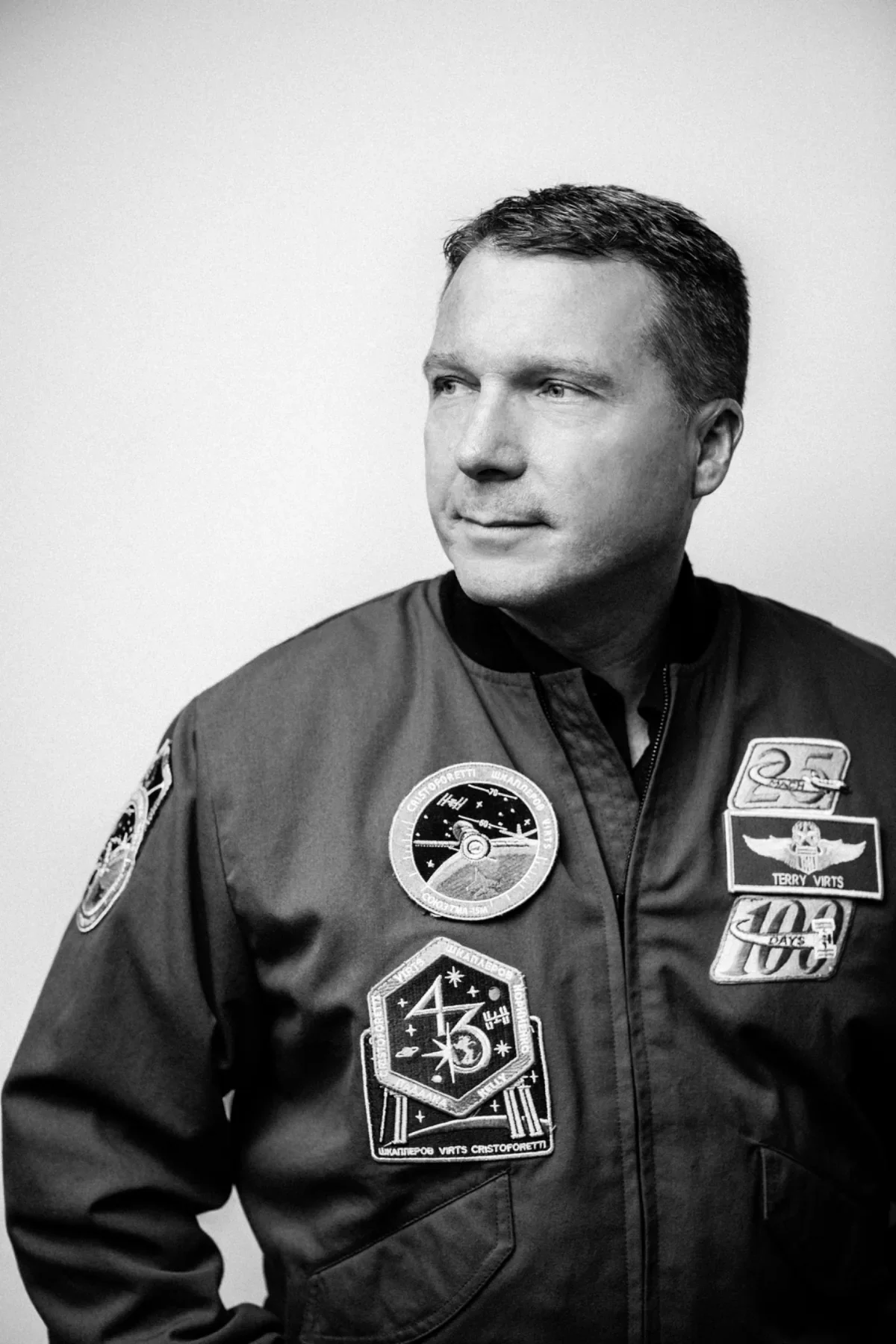 Editorial portrait of astronaut and author Terry Virts in Greenville, SC by Jack Robert Photo