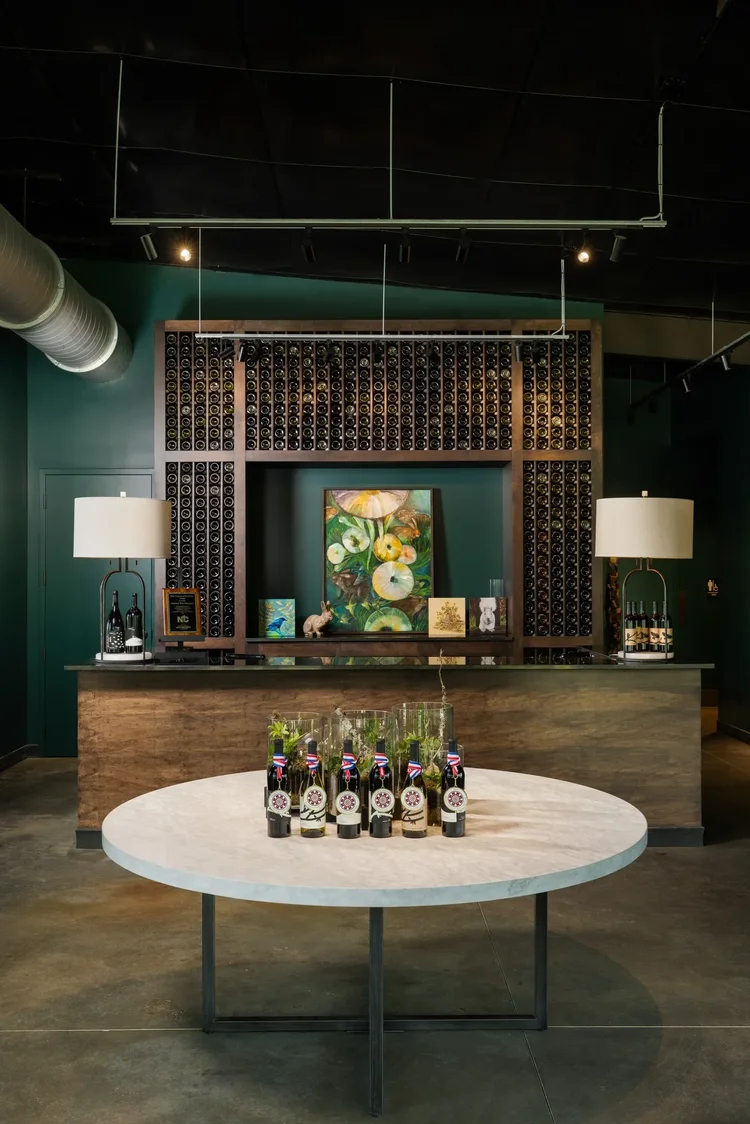 Marked Tree Vineyard, built by Cooper Construction — hospitality architecture photography by Jack Robert.
