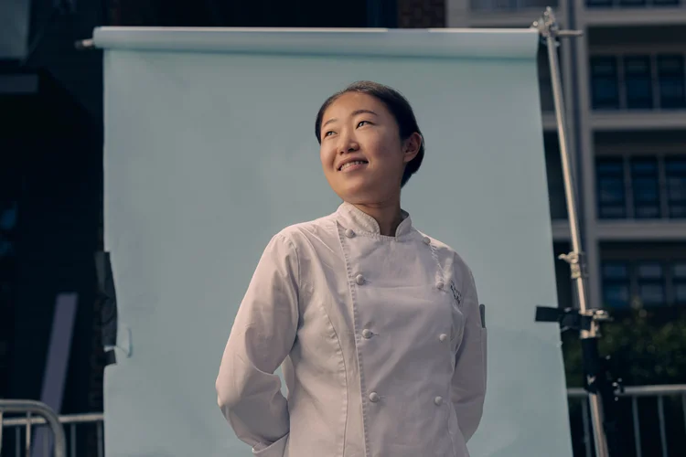 Chef Suyoung Park of Jungsik, New York City, editorial chef portrait