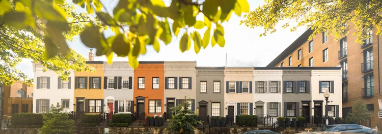 Rosewood Washington, D.C. hotel townhomes along the C&O Canal in Georgetown
