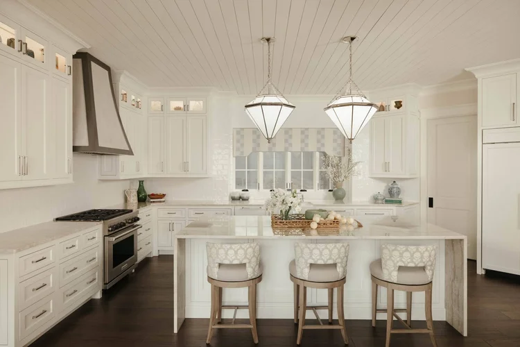 Kitchen of a custom home, built by Gabriel Builders.