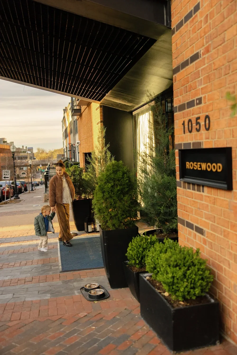 Rosewood hotel exterior georgetown washington DC