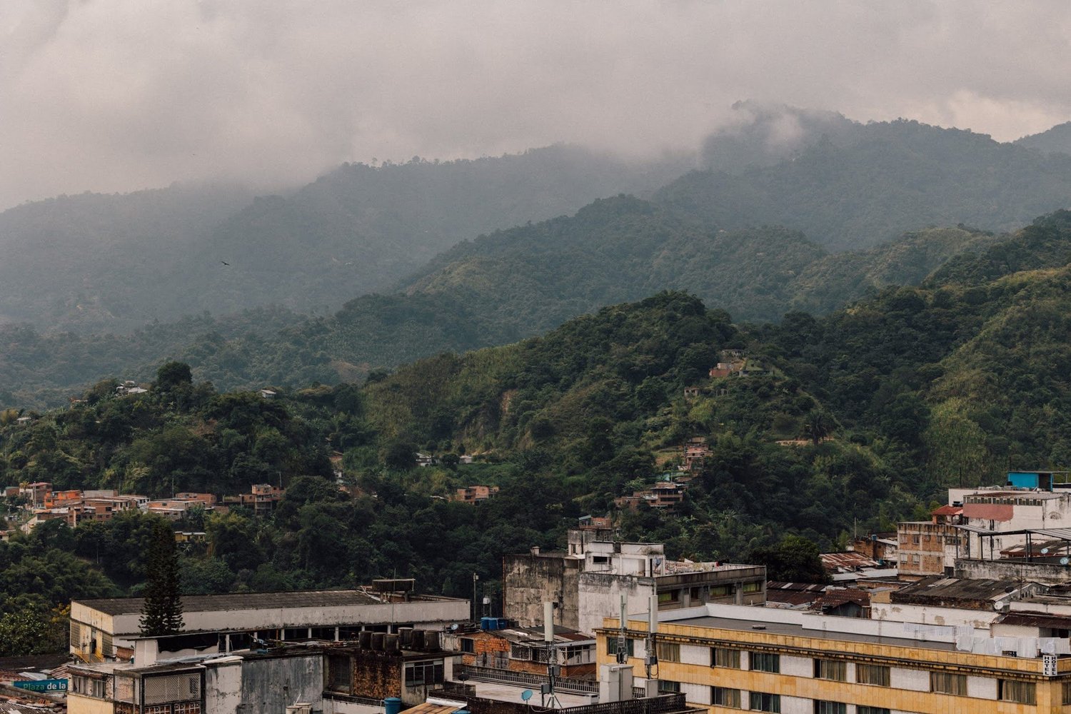 Misty mountain landscape over Ibagué Colombia, travel and brand storytelling photography by Jack Robert