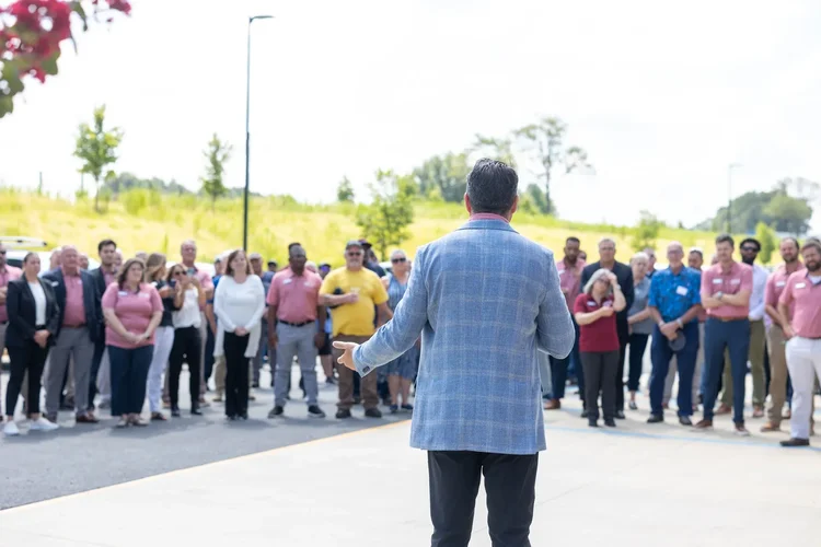 The OTC industrial facility grand opening — industrial photography by Jack Robert.