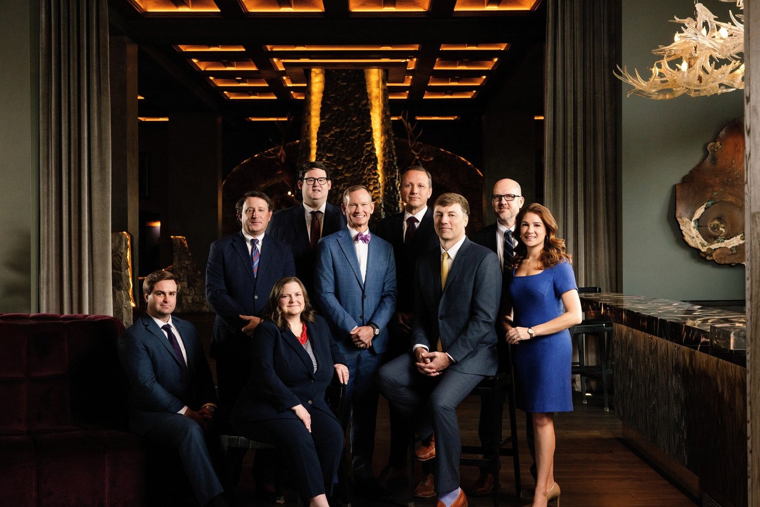 The Clardy Law Firm team group photo in Greenville, SC