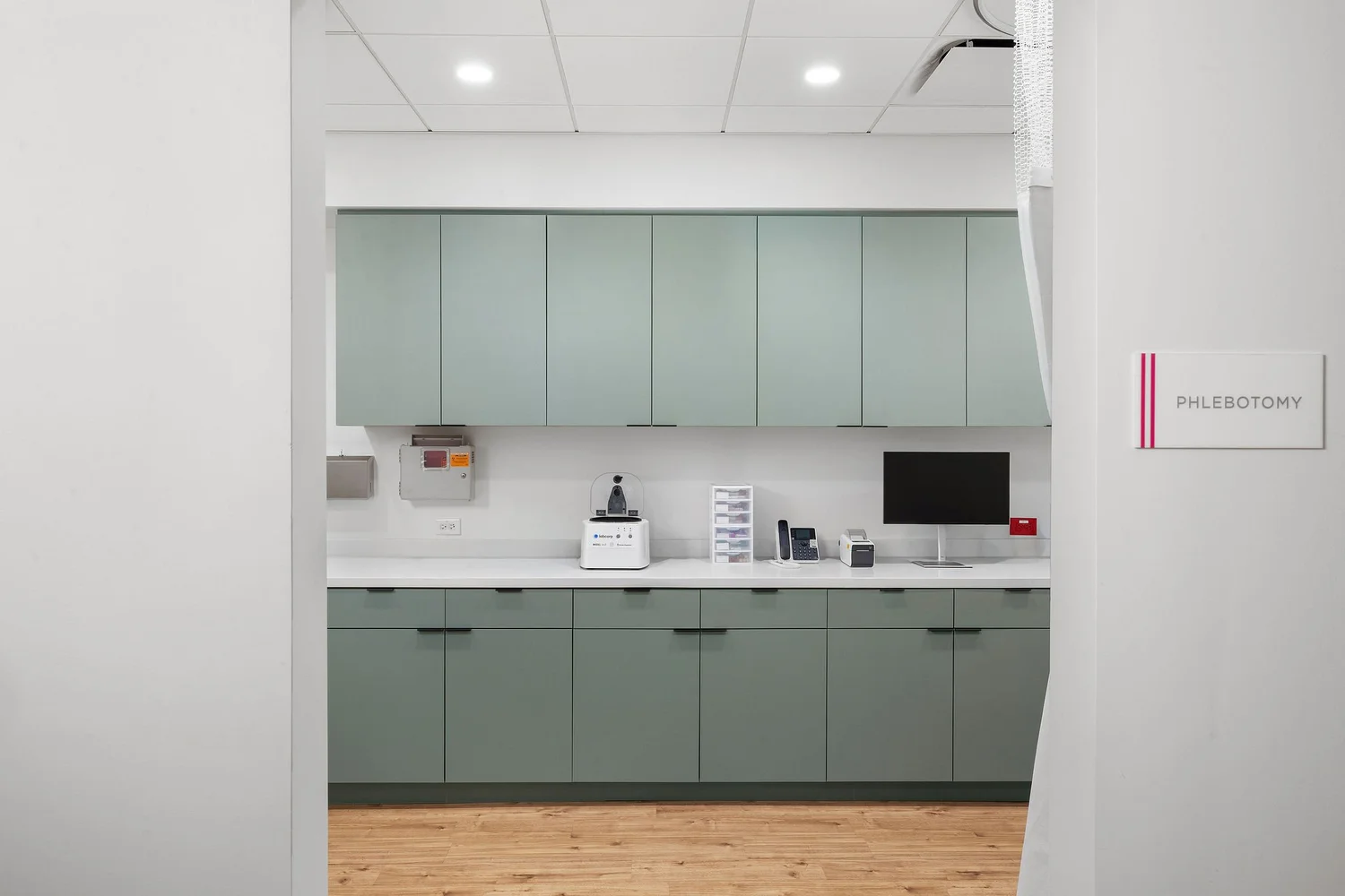 CCRM Fertility healthcare interior for Perkins and Will in Greenville, SC