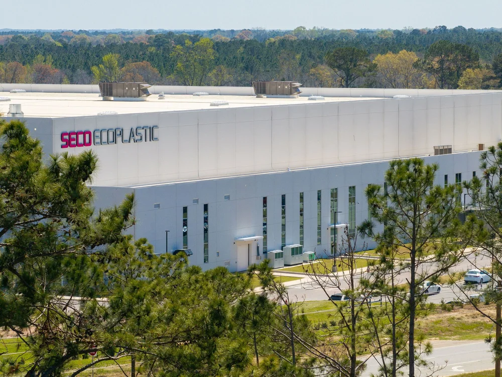 Cooper Construction industrial facility exterior in Statesboro GA by Jack Robert Photo