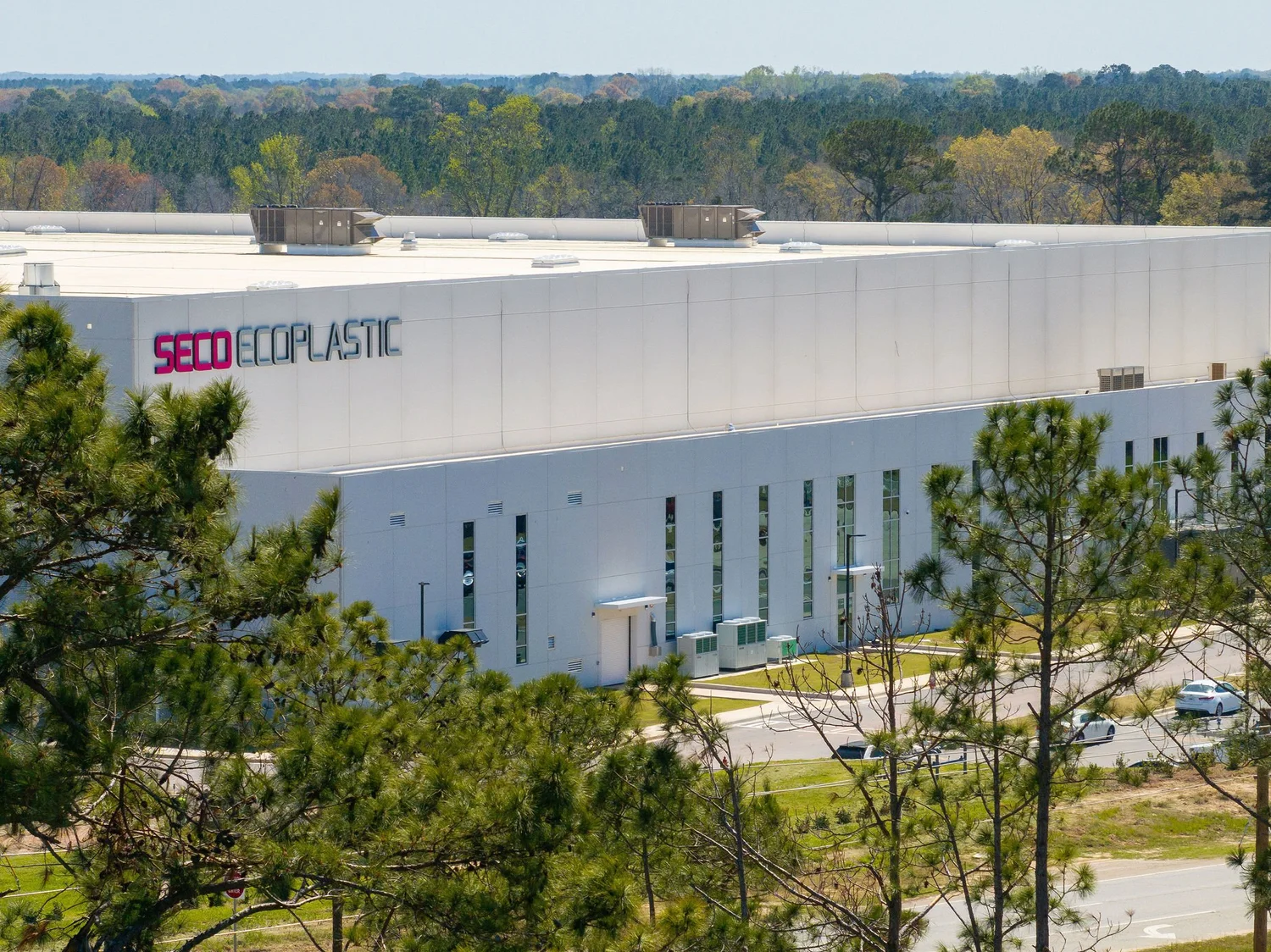 Cooper Construction industrial facility exterior in Statesboro, GA