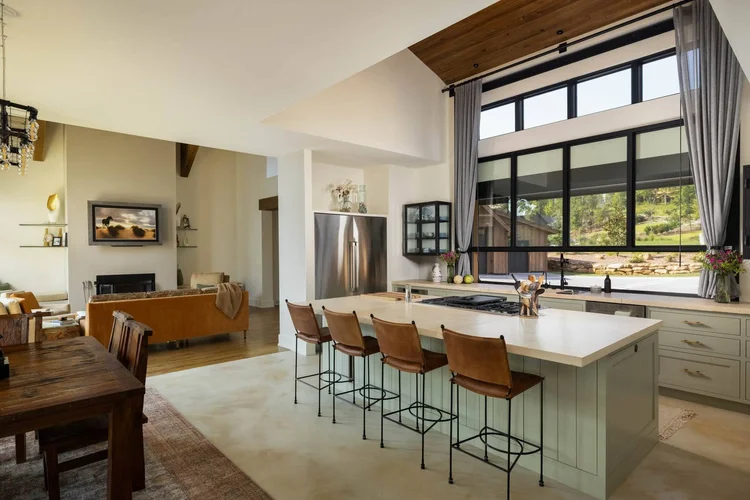Kitchen of a custom home, built by Gabriel Builders (view 3).