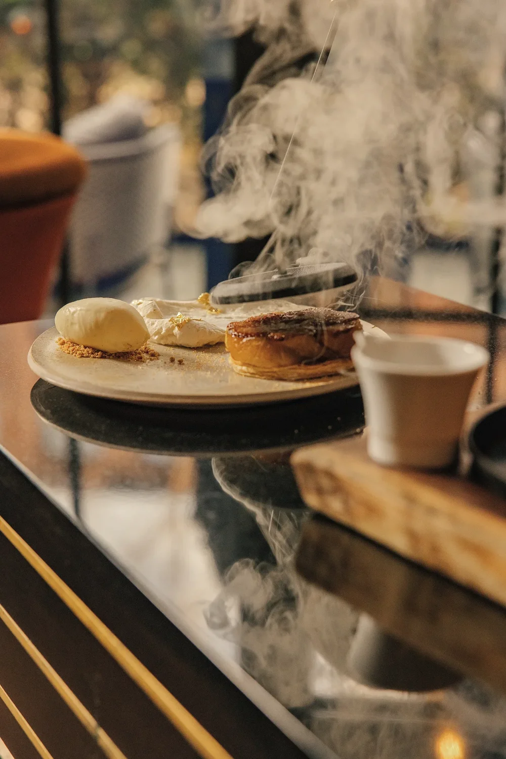 Restaurant charcuterie board steam detail washington DC