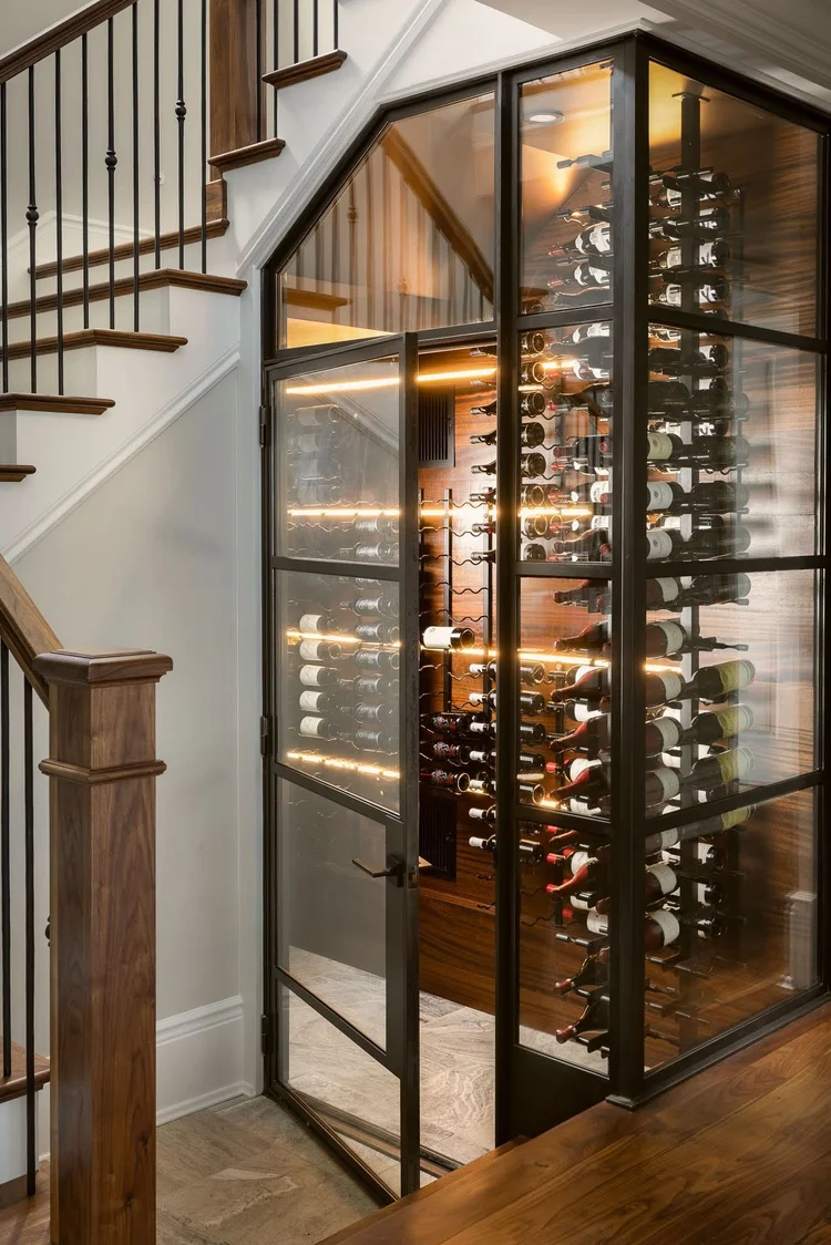 Wine cellar of the La Dimora sul Lago.