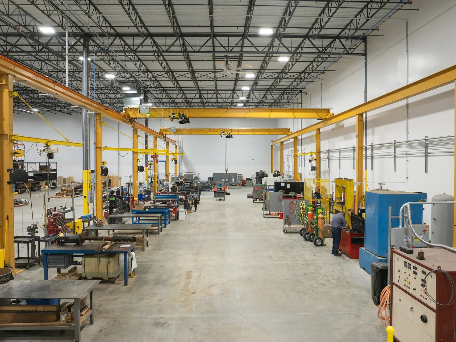 The OTC industrial facility — industrial building photography