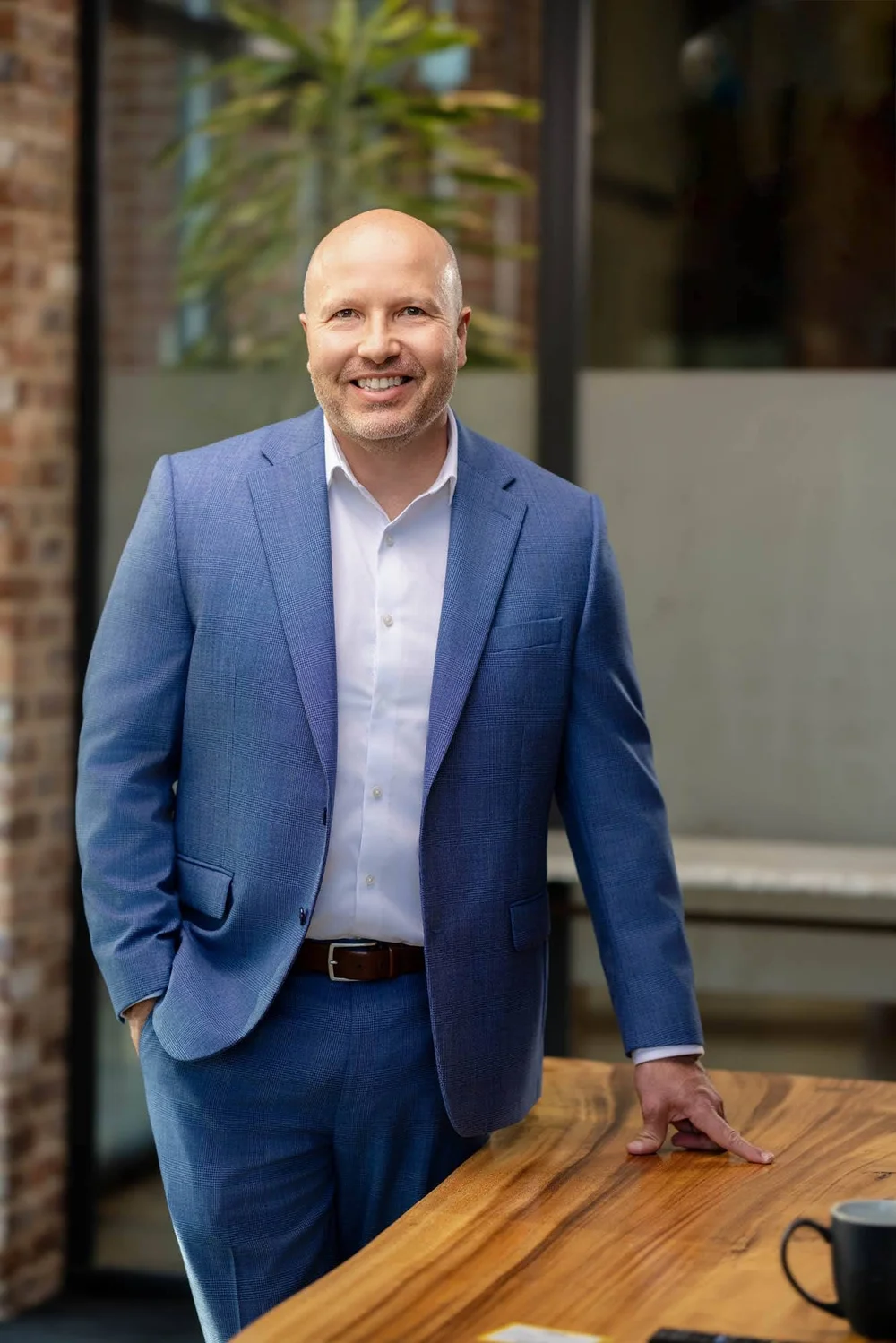 Corporate headshot for Banker Exchange in Greenville, SC by Jack Robert Photo