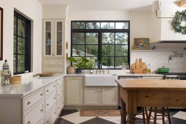 Kitchen of a custom home, built by Neely Construction.