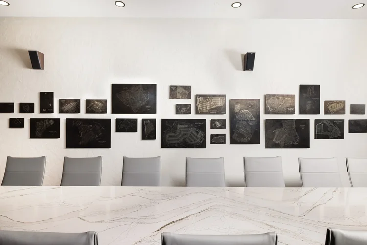 Interior of a corporate office conference room — corporate architecture photography by Jack Robert.