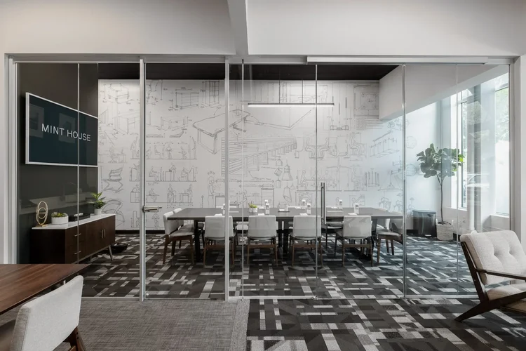 Mint House in Greenville, SC — hospitality architecture photography by Jack Robert.
