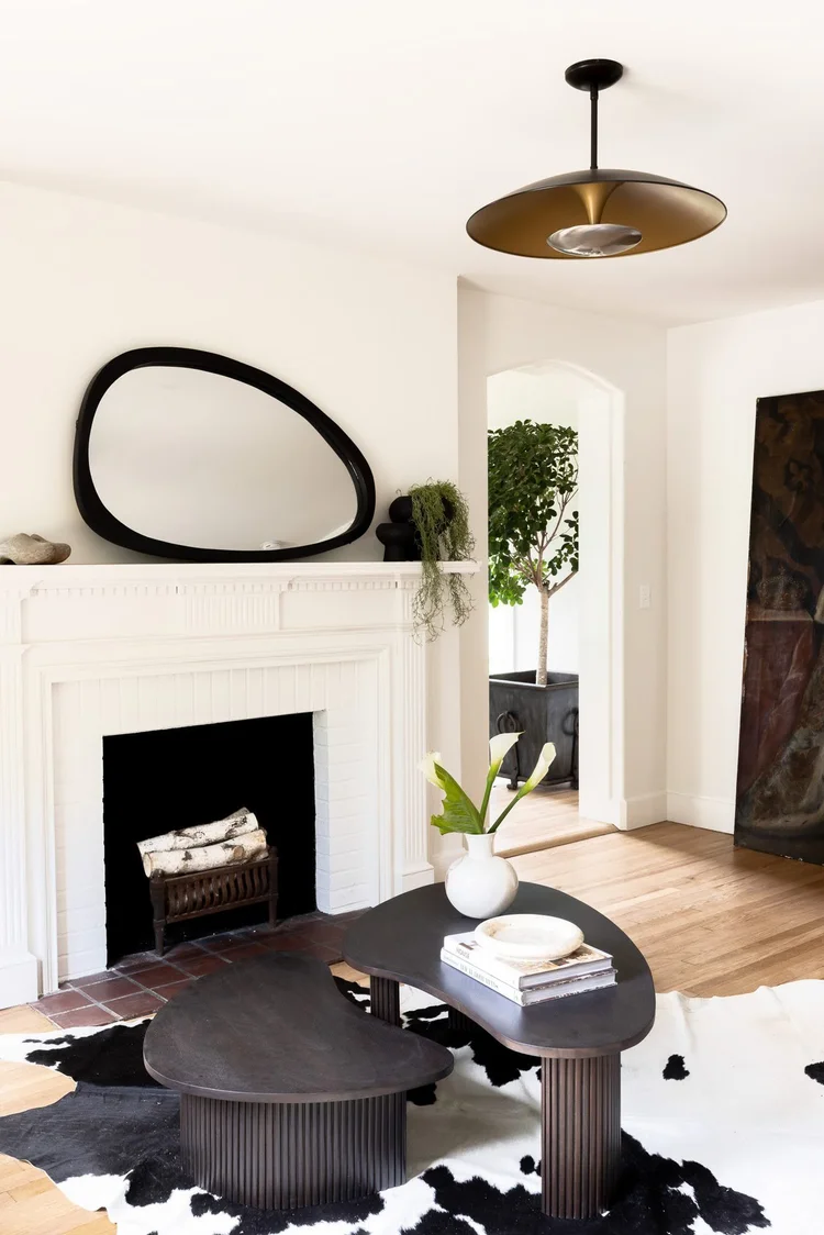Living room of the Magnolia in Greenville, SC, interiors by Kym Petrie.