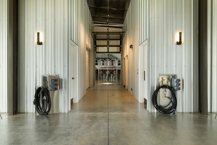 Marked Tree Vineyard, built by Cooper Construction — hospitality architecture photography by Jack Robert.