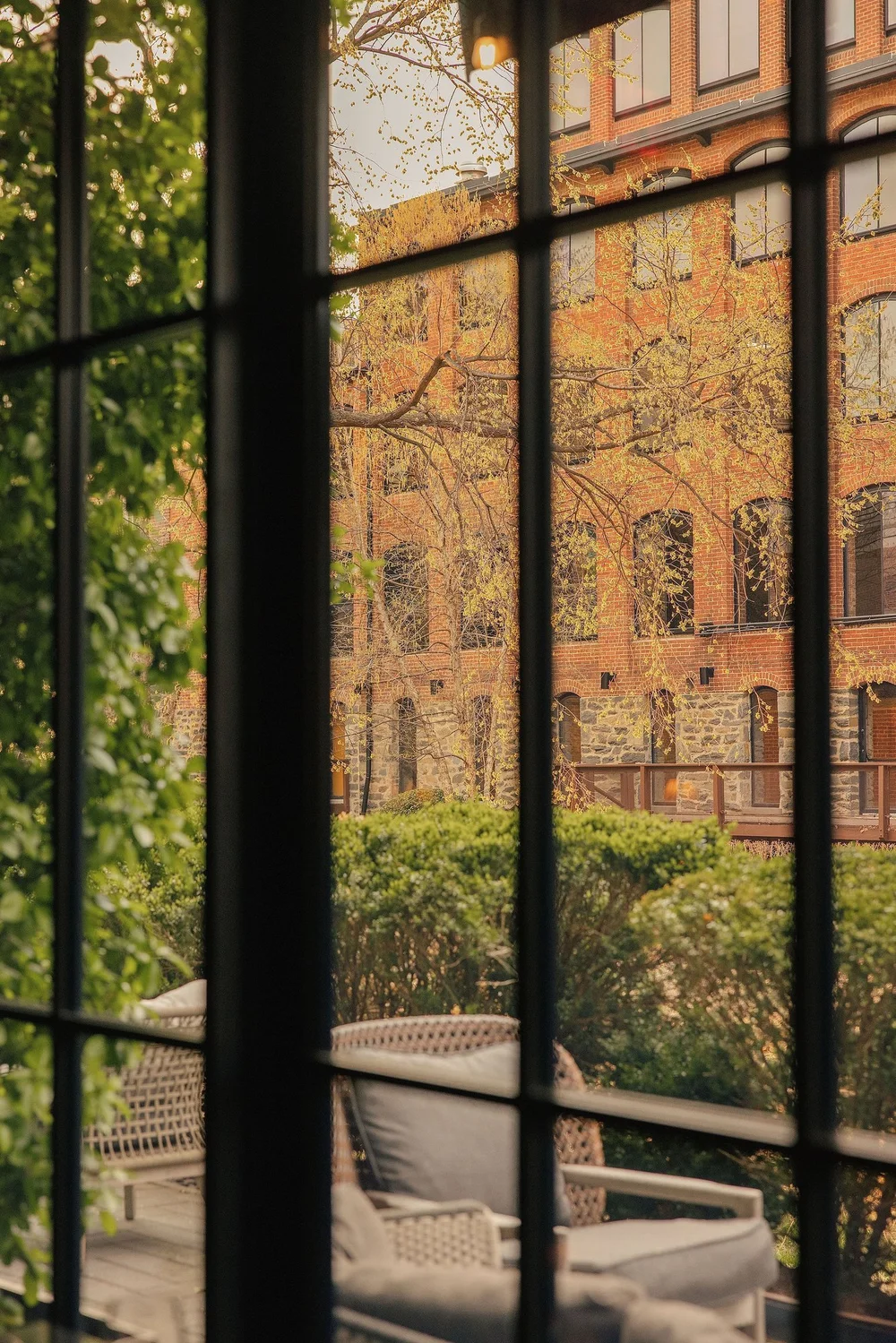 Rosewood washington DC courtyard view