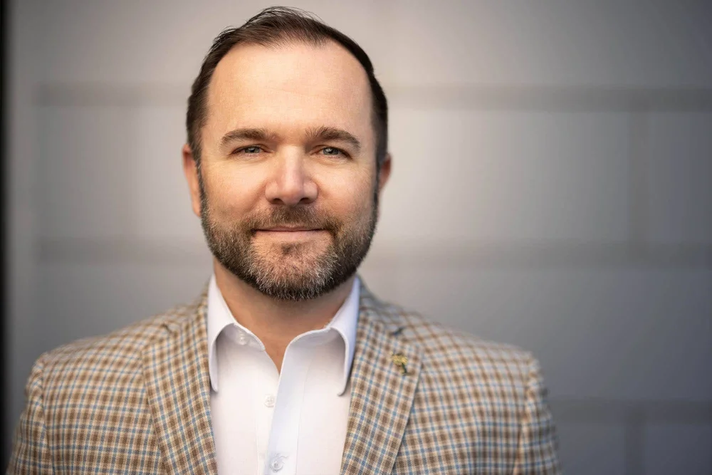 Executive headshot of Max Stewart, GADC, Greenville, SC by Jack Robert Photo