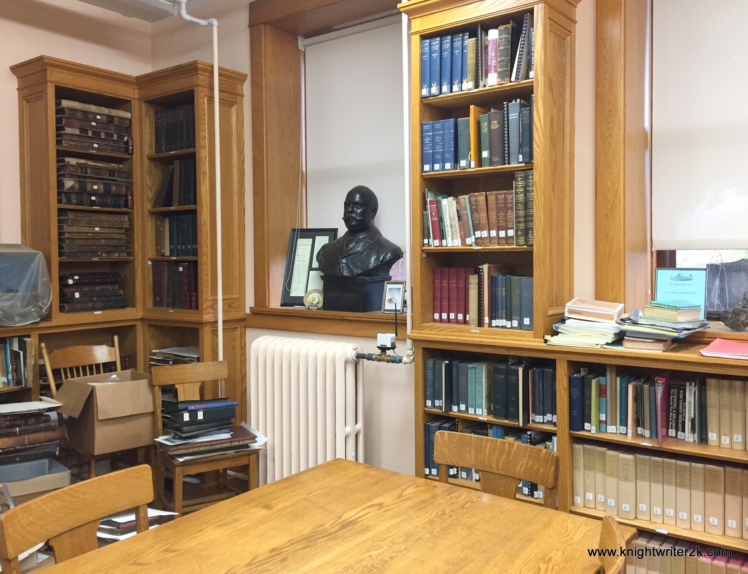 The Historical Collections room. Documents ahoy!