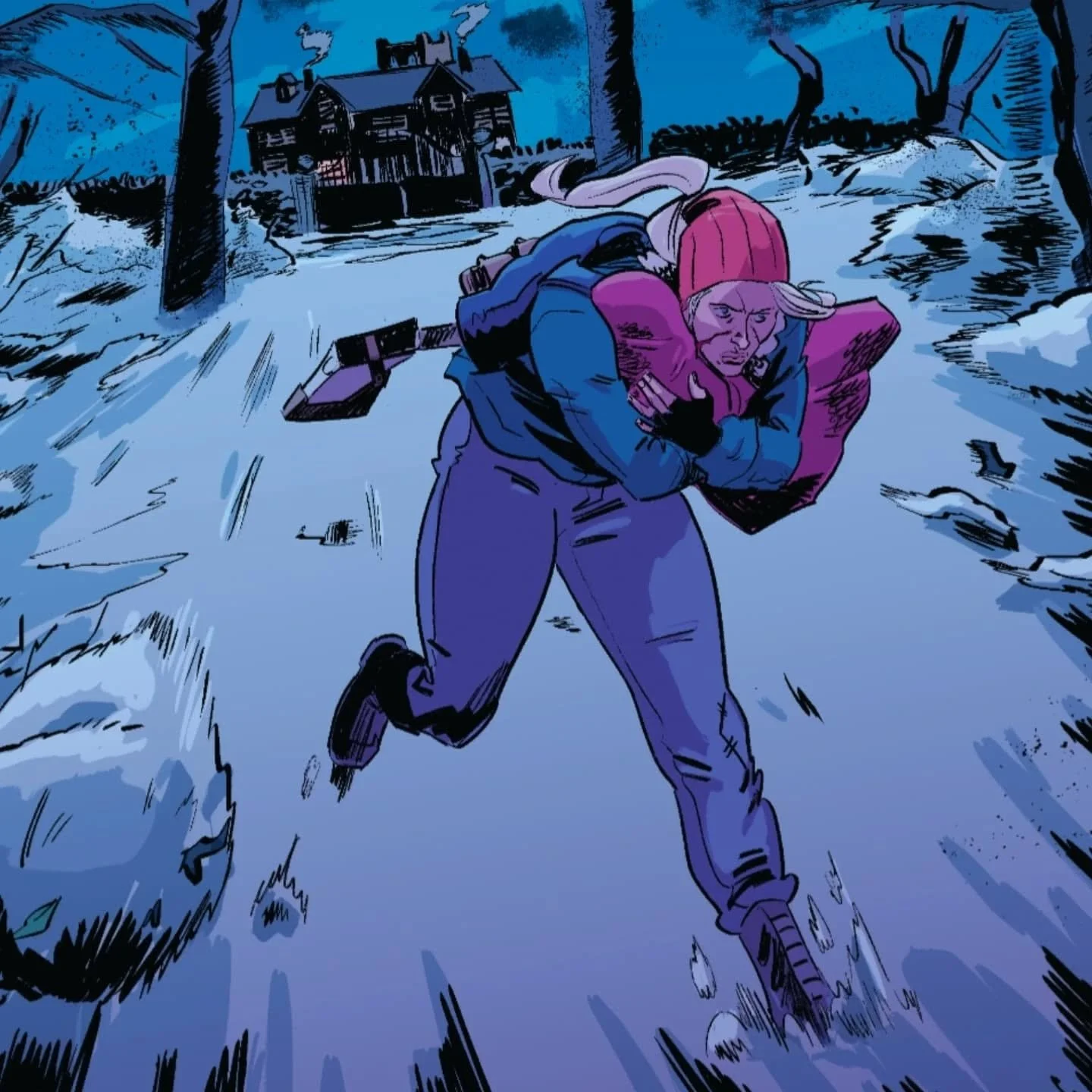 Some favourite moments from the last few issues of Golden Rage: Mother Knows Best. Only one more issue to go 😭

Always a joy working with @chrissywilliams and @lalalalabia &hearts;️