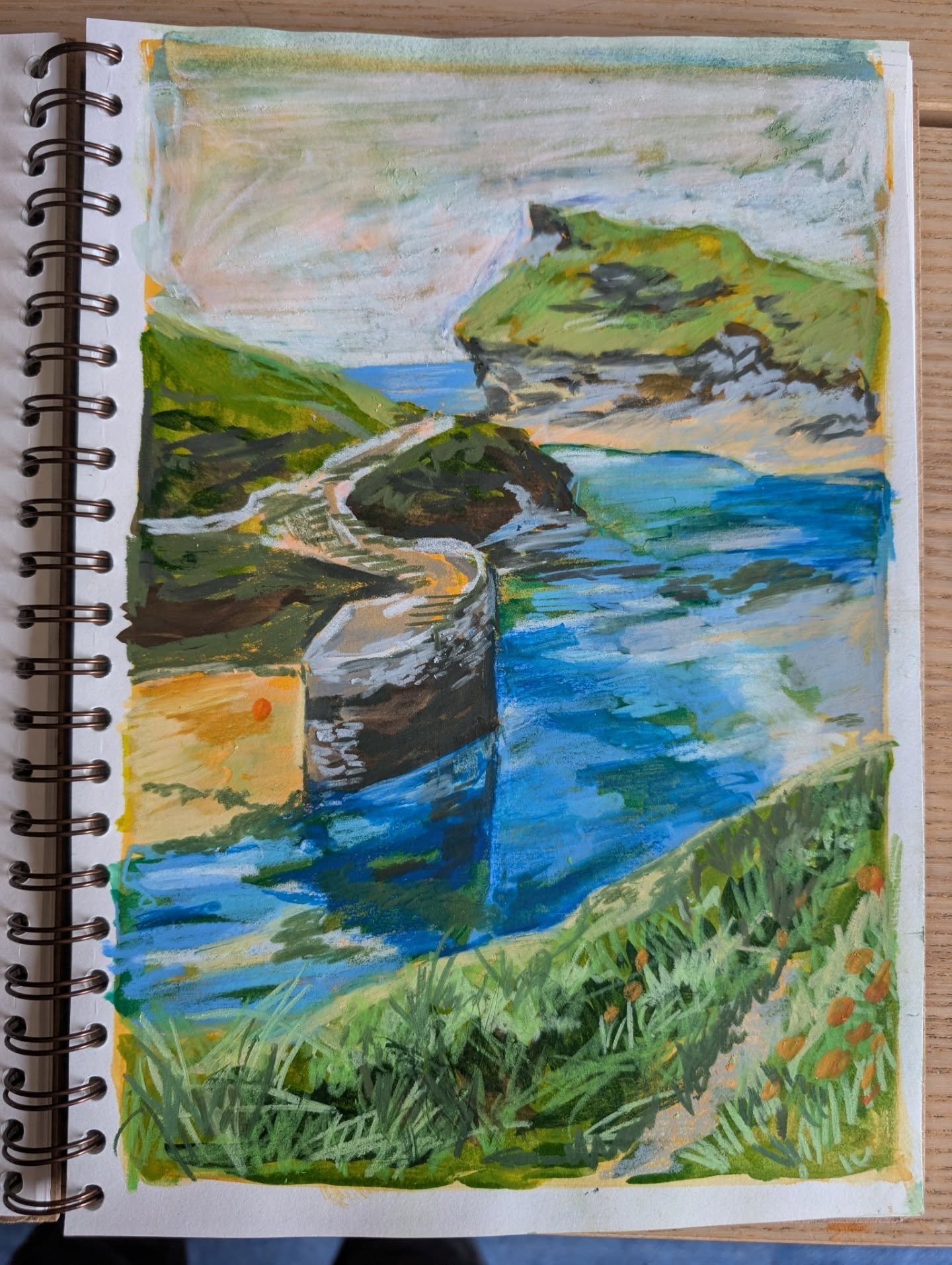 paintings from @lisa_a_hawkins's class at @themargateschool 

i really enjoyed lisa's course, taking some time to create for myself with no brief. I've always struggled to think of myself as an artist, even though I've been working in the arts for 20