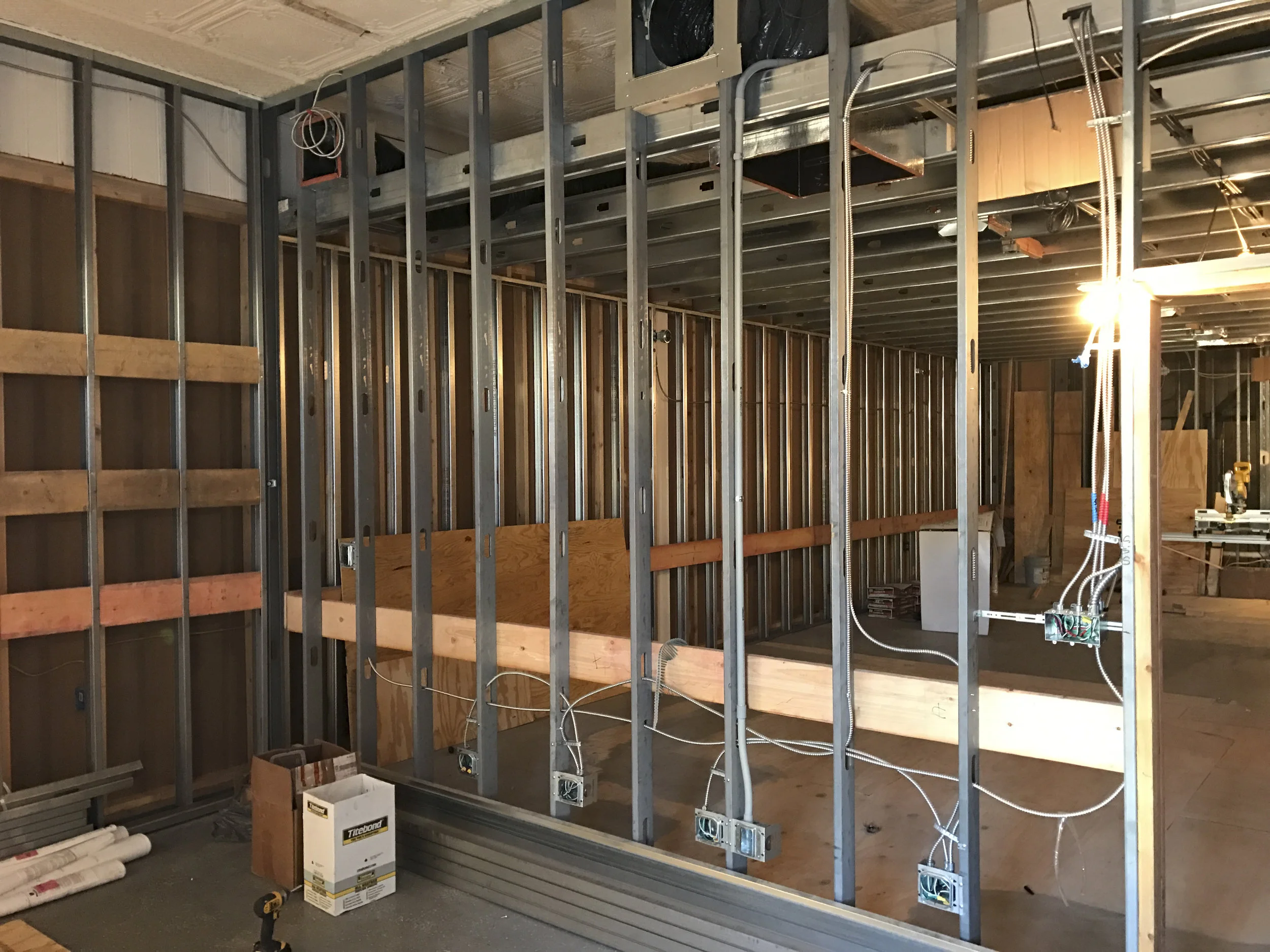 Interior Steel Framing