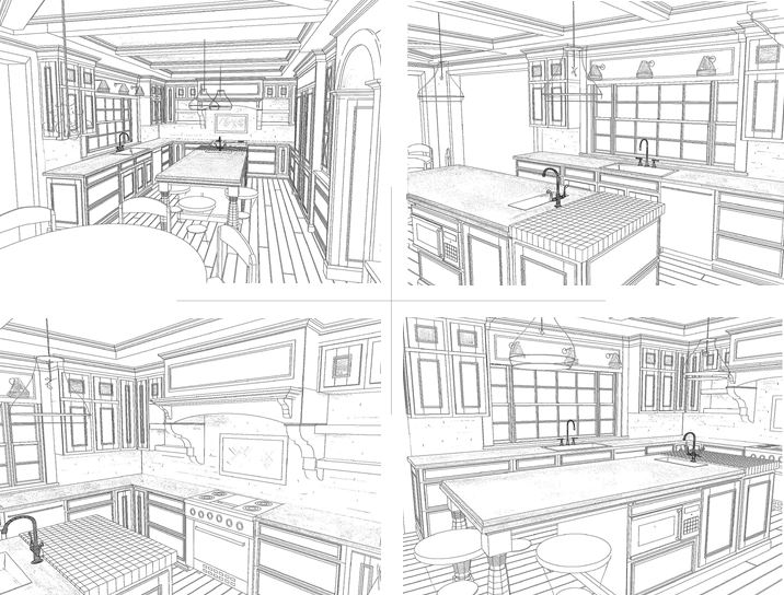 Kitchen Design by Design Classics.