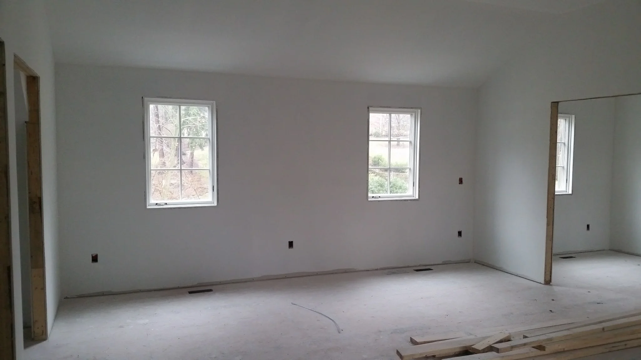 Kid's Wing | Drywall nearly complete