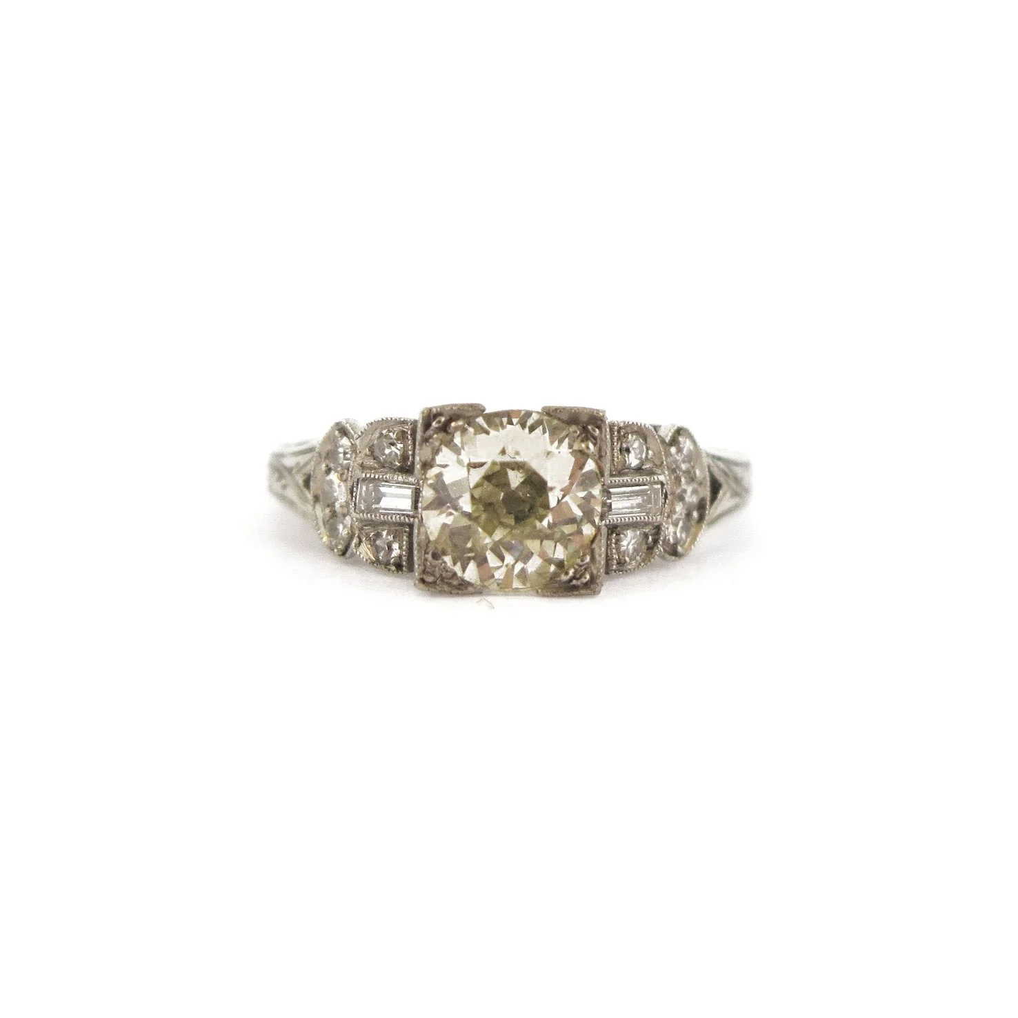 Edwardian 0.73 ct Diamond Ring