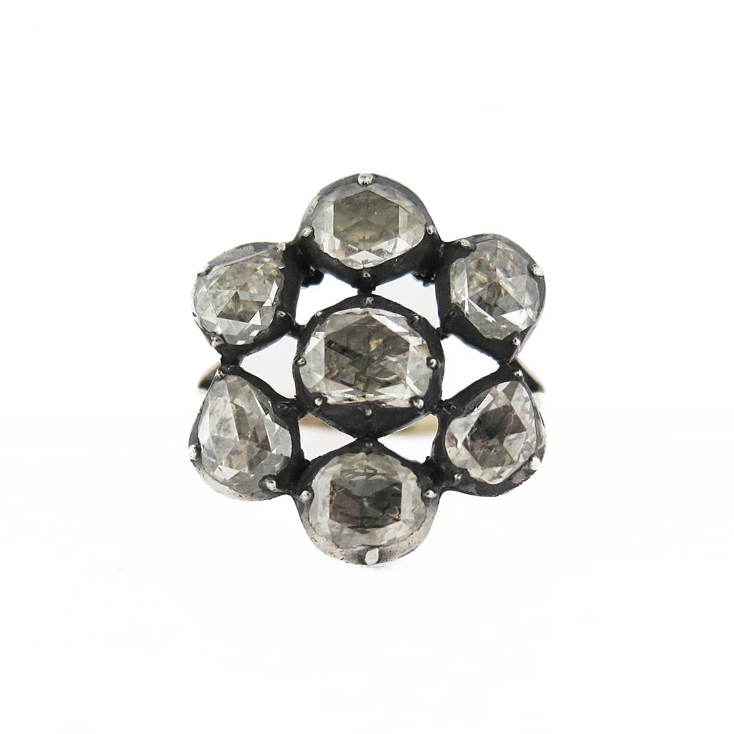 Late 19th Century Cluster Ring