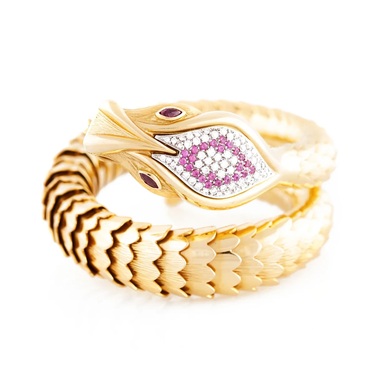 1960s Italian Flexible Snake Bracelet