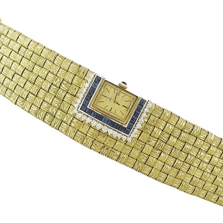 Ebel Wide Woven Band Watch