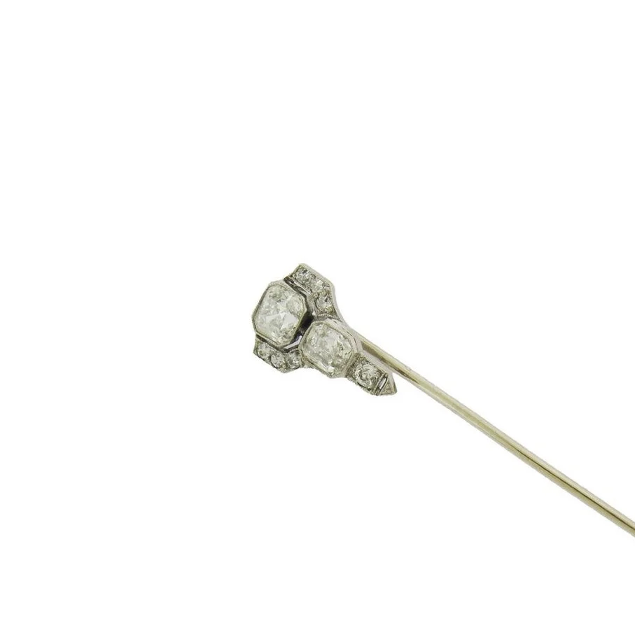 Art Deco Diamond Stick Pin