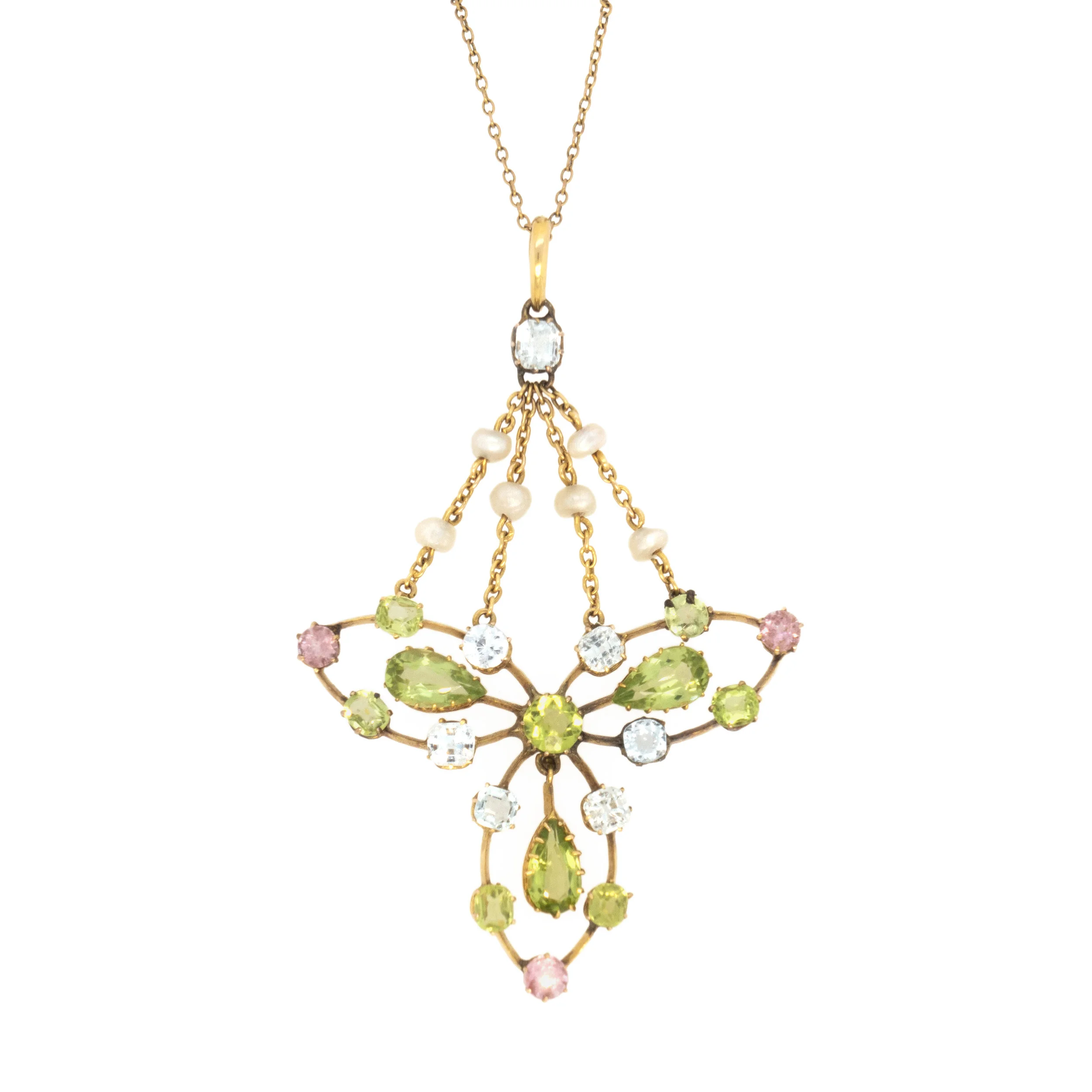 Liberty of London Multi-gem Pendant